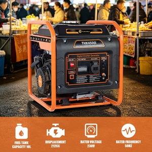 China Chongqing 3.2Kw Single Cylinder 50Hz Frequency Single-Phase <b>Gasoline</b> Inverter Generator for Home & Industrial Use - Product Image 6