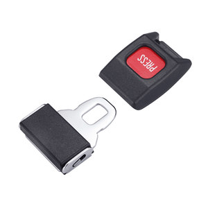 Hebilla de Cinturón de Seguridad, No Tóxica, Duradera, de Plástico ABS y Acero al Carbono S50C, Acabado Liso y Brillante, Cinturón de Seguridad para Pasajeros de Camionetas, Alta Resistencia a la Tracción - Product Image 1