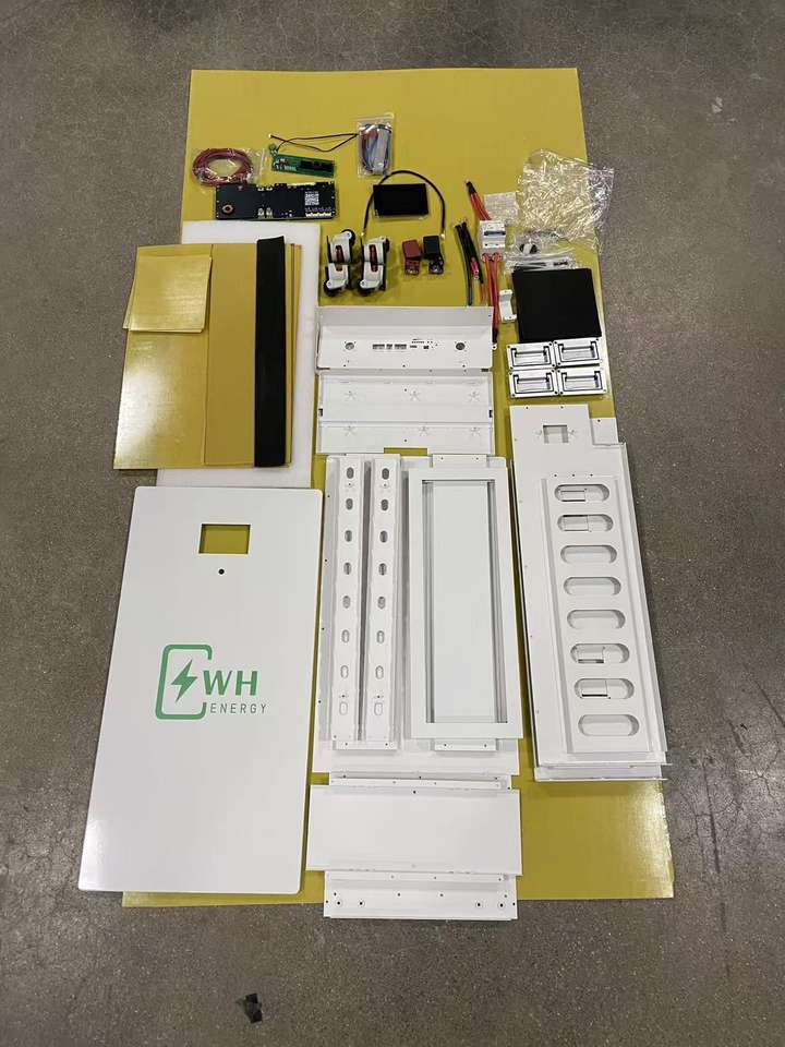 WH MB56 DIY Box Kit With 51.2V 48v 16S 628Ah LiFePO4 Battery JK BMS ...