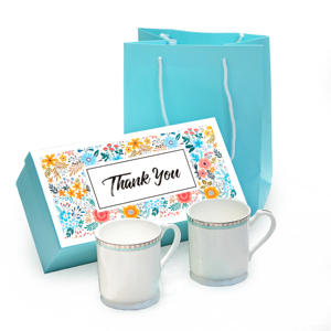 Rigid Corrugated Drinkware Glass Jar Cup Bottle <strong>Gift</strong> <strong>Box</strong> Custom <strong>Coffee</strong> Mug Packaging <strong>Box</strong> with Foam protection - Product Image 4