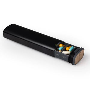 Hộp đựng thuốc bằng nhôm bạc bền chắc JH Medibox, quà tặng cho người cao tuổi, hộp đựng thuốc gia dụng - Product Image 6