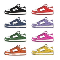 L & J sepatu grosir harga pabrik kualitas tinggi Logo kustom Sneakers pria sneakers kustom dengan logo