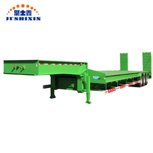 Rimorchio Semirimorchio Ribassato a 3 Assi in Acciaio per Trasporto Pesante con Rampa Idraulica - Prodotto in Cina - Product Image 5
