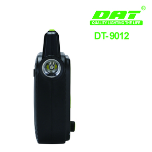 Système d'éclairage solaire portable DT-9012 DAT avec trois lampes, kit d'énergie solaire, mini-onduleur solaire avec batterie externe - Product Image 2