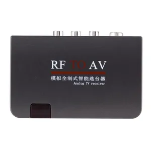 Convertidor de receptor de TV, Cable de Audio, vídeo analógico, RF a AV, interruptor, modulador USB