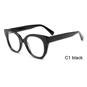 <span class=keywords><strong>Occhiali</strong></span> con montatura ottica con segno a dito fisso <span class=keywords><strong>occhiali</strong></span> piatti Unisex montatura per <span class=keywords><strong>occhiali</strong></span> ottici in fibra acetato - Product Image 1