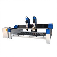 Robuste pierre cnc vu sculpture gravure et découpe machine de traitement pour les comptoirs de cuisine