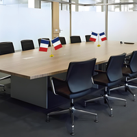Drapeau mini Nobori à succès avec motif imprimé numériquement, mât en acrylique portable et étanche pour utilisation sur table de bureau
