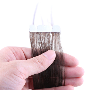 K.SWIGS Remy Straight Single Weft 100% Human Hair 22 Inch customized color No Chemical Processing Custom <b>Mini</b> Tape Extensions - Product Image 5