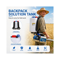 Pulvérisateur thermique à jet pulsé portable avec réservoir dorsal pour la lutte antiparasitaire et la désinfection des exploitations agricoles