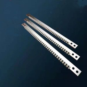 Facas para Máquinas de Embalagem HSS para Corte de Filme Plástico, Lâmina Serrilhada para Selagem, Faca Dentada Marca BSN com 1 Ano de Garantia - Product Image 2