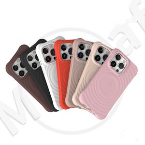 Pour <span class=keywords><strong>iPhone</strong></span> 16 Pro Max étui fort magnétique Silicone liquide Logo personnalisé <span class=keywords><strong>iPhone</strong></span> 15 Plus 14 13 <span class=keywords><strong>12</strong></span> coque de téléphone accessoires 2024 - Product Image 3