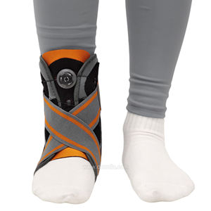 Penjepit pergelangan kaki Neoprene, dengan stabilizer samping untuk gelang kaki <span class=keywords><strong>Velcro</strong></span>, pereda jatuh kaki, nyaman, Plantar Fasciitis - Product Image 4
