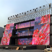 2025 Panneau d'affichage à LED intérieur et extérieur haute définition pour écran publicitaire mural vidéo 500x1000 à louer