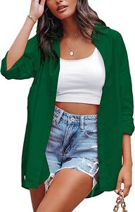 Yiwu blus pabrik penjualan langsung blus wanita lengan panjang simpel & kemeja mode nyaman kemeja untuk wanita blus putih - Product Image 4