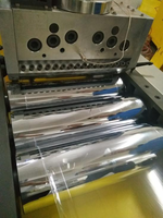 Machine de co-extrusion multicouche PLC ZS-432-25-3 pour film de coulée, extrudeuse de film de laboratoire, production automatique en petites séries