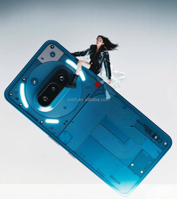 New Nothing Phone 3a 6.8" 120Hz AMOLED 50MP Dual SIM Snapdragon 7s 5000mAh Octa Core LTE 5G Smartphone English Android 15