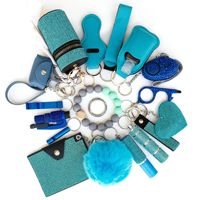 Porte-clés d'autodéfense Bling en alliage, accessoires, outils, gadgets, coque de bouteille, alarme de sécurité, articles et fournitures en gros, porte-clés d'autodéfense