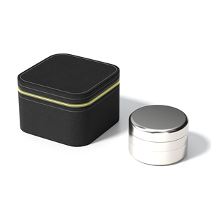 Nouveau moulin à herbes en titane avec plateau roulant et boîte, accessoires complets, vente en gros OEM/ODM, manuel pour moulin à herbes - Product Image 6