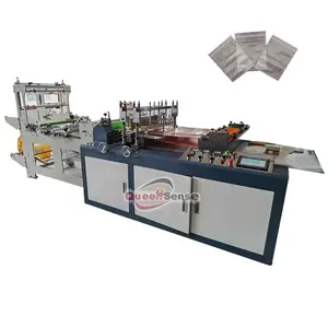 Machine automatique de fabrication de sacs en plastique LDPE PP Ziplock