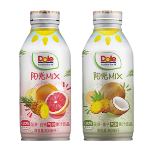 เครื่องดื่มน้ำผลไม้ดอลส์เครื่องดื่มที่แปลกใหม่รสสับปะรดมะพร้าวน้ำอัดลม400มล. - Product Image 3