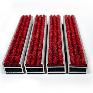 <span class=keywords><strong>Paillasson</strong></span> moderne minimaliste en alliage d'aluminium antidérapant et écologique pour l'entrée d'hôtel ou de villa - Product Image 5