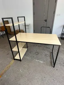 Table de bureau détachable de style simple de couleur personnalisée bureau d'ordinateur