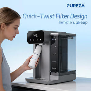 Distributeur d'eau réfrigérée intelligent grande capacité avec double réservoir de glace, purificateur de comptoir pour la maison, PU-T02 - Product Image 4