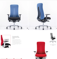 Accoudoirs réglables Chaise de bureau en maille à dossier haut rotative mobile moderne Chaise de bureau confortable de haute qualité Mobilier de bureau