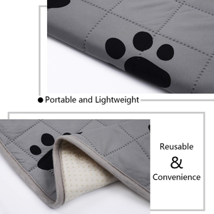 Modern Soft Washable Non-Slip Reusable <b>Dog</b> Training Pet Pads Winter Non-Woven Fabric Mat for Puppy <b>Dogs</b> - Product Image 3
