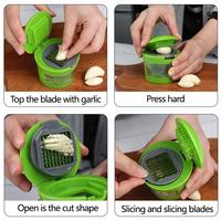 Broyeur d'ail Outil de cuisine Petit gadget Presse-ail