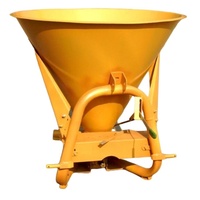 Épandeur d'engrais conique durable pour tracteur, équipement de semis pour l'agriculture (fourrage, canne à sucre, pommes de terre)