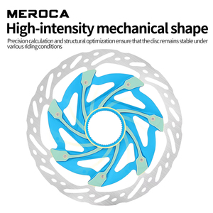 MEROCAl Rotor de verrouillage central VTT <span class=keywords><strong>Centerlock</strong></span> disques vélo de route creux Dissipation thermique <span class=keywords><strong>disque</strong></span> 140 <span class=keywords><strong>160</strong></span> 180 203mm Rotors de vélo - Product Image 5