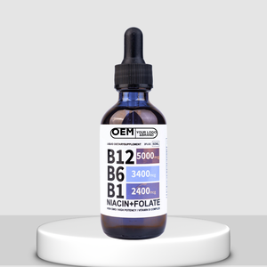 OEM/ODM integratori a base di erbe per adulti liquido vitamina B complesso 3 + 12 + 6 + 1 prodotto di bellezza escluso per le donne incinte bambini - Product Image 1