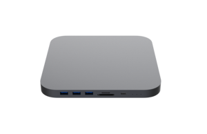 Màu xám M1/M2 cho <span class=keywords><strong>Apple</strong></span> <span class=keywords><strong>Mac</strong></span> <span class=keywords><strong>mini</strong></span> M.2 HDD trường hợp đầu đọc thẻ cho M1 Dual HDD Hub - Product Image 3