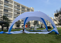 Tente gonflable de sport d'exposition d'événement chapiteau d'air extérieur annonçant l'auvent gonflable de belvédère tente scellée par air