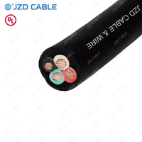 Cable de Alimentación JZD OEM/ODM UL62 STW/SJTW/SJT 300V 600V/PVC con Conductor de Cobre para Electrodomésticos y Equipos Electrónicos