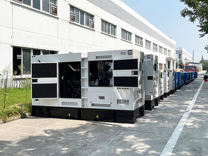 Baru dengan cummins mesin cummins super senyap tipe 80kw 75kw 90kva 100kva diesel set