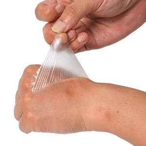 Stiker tato jarum pemasangan transparan PU, stiker tato tipe IV untuk kateterisasi intravena, pembalut luka - Product Image 2