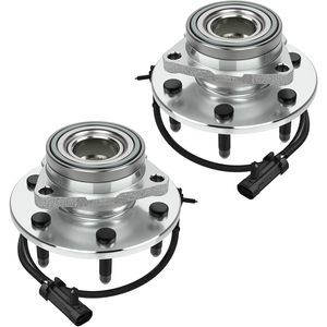 Conjunto de 2 Cubos de Rueda Delanteros Mostplus 515036X2 para GMC Sierra 1500 4WD ABS de 6 Birlos - Product Image 1