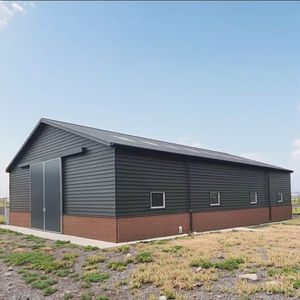 โกดังเหล็กสำเร็จรูปอุตสาหกรรมอาคารโรงงานต้นทุนต่ำเพิงโลหะพร้อมชั้นลอย - Product Image 1