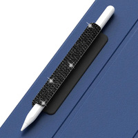 Étui de protection en silicone pour stylet magnétique iPad, marque JingBo, style luxe léger, couleur personnalisée, strass, pour Apple Pencil