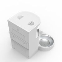 Meilleure Vente Distributeur Intelligent de Nourriture pour Animaux de Compagnie 4L avec Minuteur et Dosage Précis, Anti-Bouchon, Outil d'Alimentation Pratique pour Chiens et Chats d'Intérieur