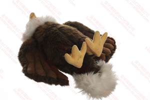 Jouet Animal en <span class=keywords><strong>peluche</strong></span> d'aigle chauve réaliste, jouet américain en <span class=keywords><strong>peluche</strong></span> d'aigle blanc - Product Image 4