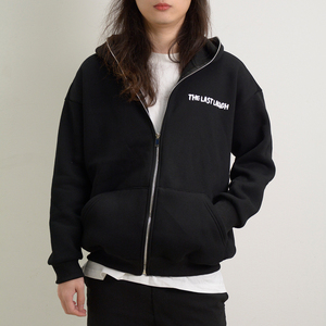 Sweat à capuche Xinglan entièrement zippé en <span class=keywords><strong>molleton</strong></span> <span class=keywords><strong>bouclette</strong></span> lourd de haute qualité, personnalisable avec broderie - Product Image 2