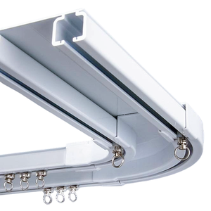 <span class=keywords><strong>Binario</strong></span> <span class=keywords><strong>Doppio</strong></span> in Lega di Alluminio di Alta Qualità, Silenzioso e Manuale, <span class=keywords><strong>per</strong></span> <span class=keywords><strong>Tende</strong></span> Pieghevoli, Facile da Trasportare - Product Image 4