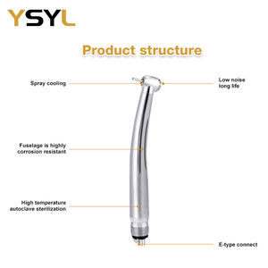 Cina dispositivo di Handpiece <span class=keywords><strong>Scaler</strong></span> dentale con cuscinetto in ceramica autoclavabile ad alta frequenza umanizzato Design per apparecchiature odontoiatriche - Product Image 3