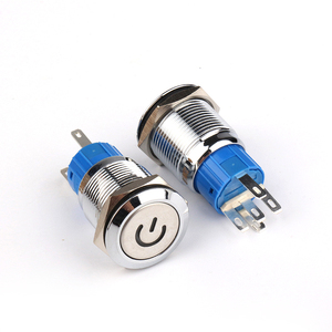 LED <strong>Push</strong> <strong>Button</strong> <strong>Switch</strong> RGB <strong>Illuminated</strong> Metal <strong>Push</strong> <strong>Button</strong> <strong>Switch</strong> Support - Product Image 2