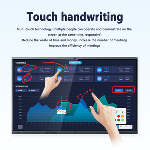 Tableau blanc interactif numérique intelligent avec écran LCD de 55/65/75/85/86/98/100 pouces, prix compétitifs, équipement éducatif, tableau blanc <span class=keywords><strong>LED</strong></span> - Product Image 6