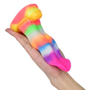 Juguetes Sexuales Luminosos con Forma de Lengua de Lobo para Hombres y Mujeres, Orgasmo Vaginal, Masturbación, Plug Anal Luminoso con Forma de Animal Alienígena - Product Image 5